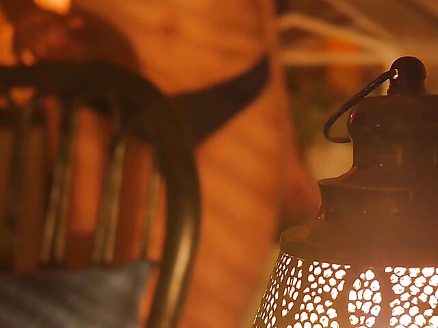 Natasha M - Erotic bondage and tied vibrator