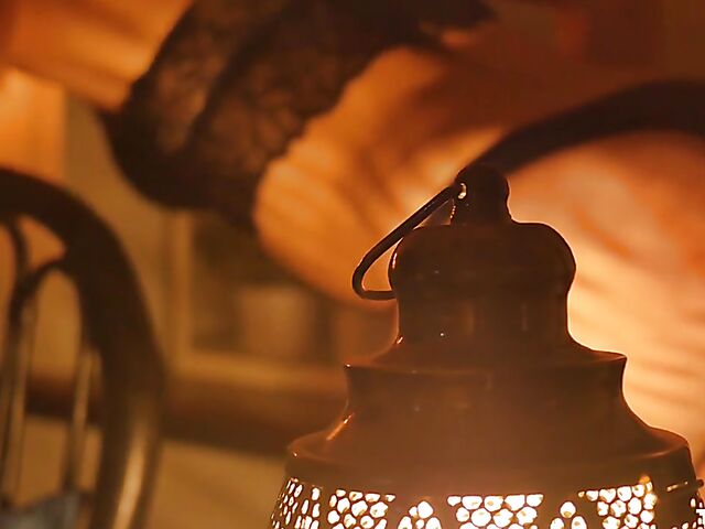 Natasha M - Erotic bondage and tied vibrator