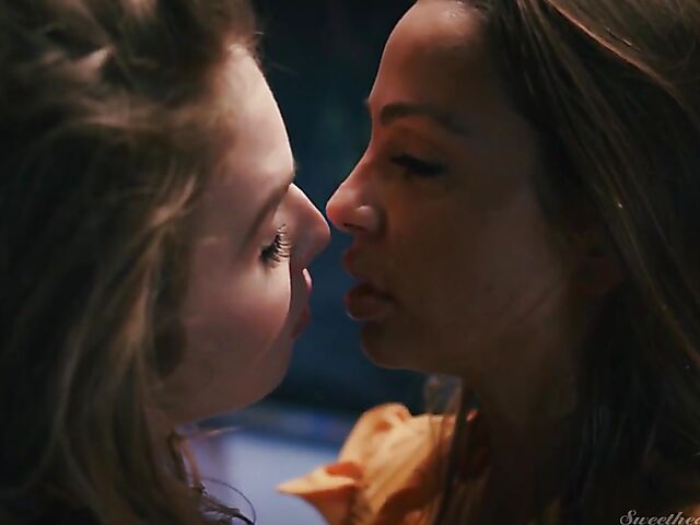 Lesbian Girls Kissing Girls compilation by SweetheartVideo