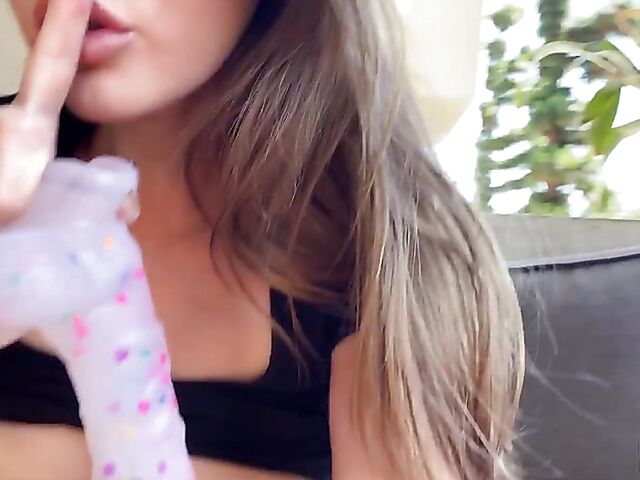 Dildo masturbation with toy lover Paige Owens