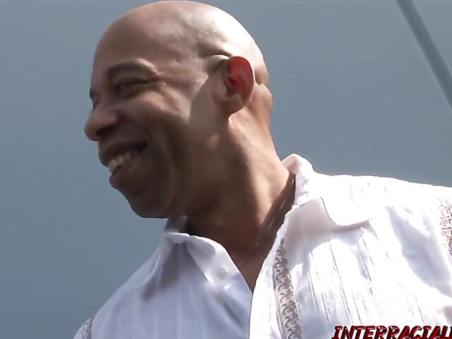 Shane Diesel interracial fucking session with big-breasted blonde Kala