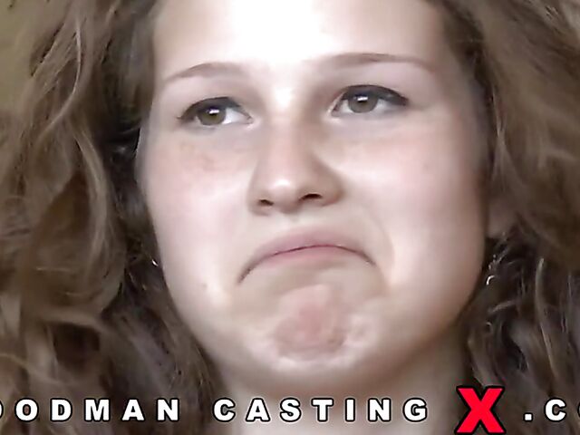 Bunny Babe's anal and DP casting with Pierre Woodman