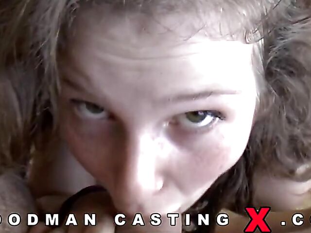 Bunny Babe's anal and DP casting with Pierre Woodman