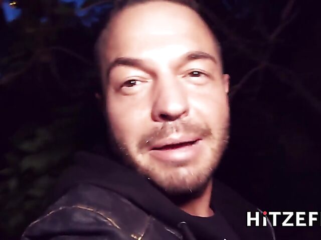 Redhead slut Kessie Shy gets picked up and fucked by a german guy