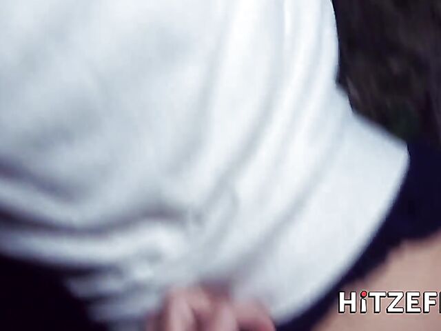 Redhead slut Kessie Shy gets picked up and fucked by a german guy