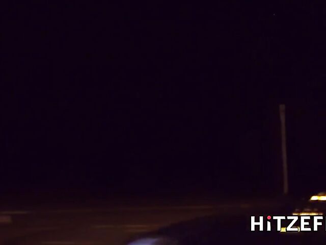 Redhead slut Kessie Shy gets picked up and fucked by a german guy