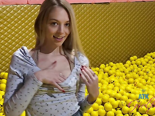 POV date and fuck with big-eyed cute girl Lily Larimar