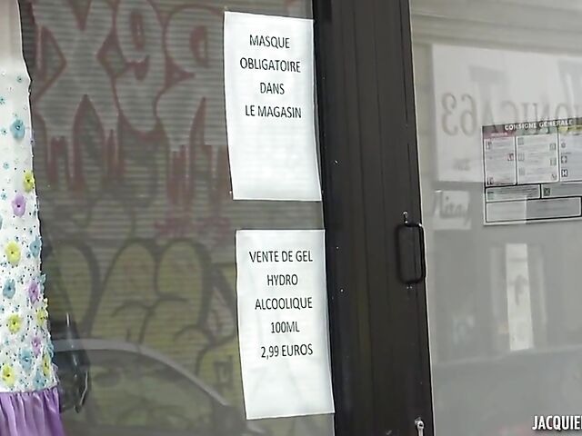 38-year-old lingerie milf with big hooters Sixtine gets analized