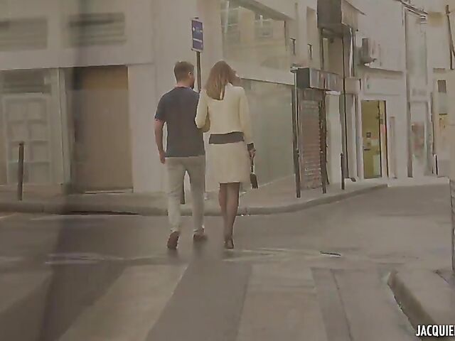 38-year-old lingerie milf with big hooters Sixtine gets analized