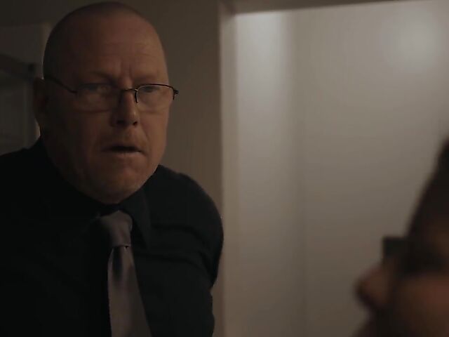 Creampie MILF fuck in the dark with London River