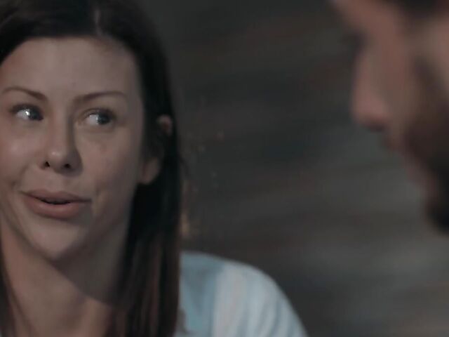 Creampie MILF fuck in the dark with London River