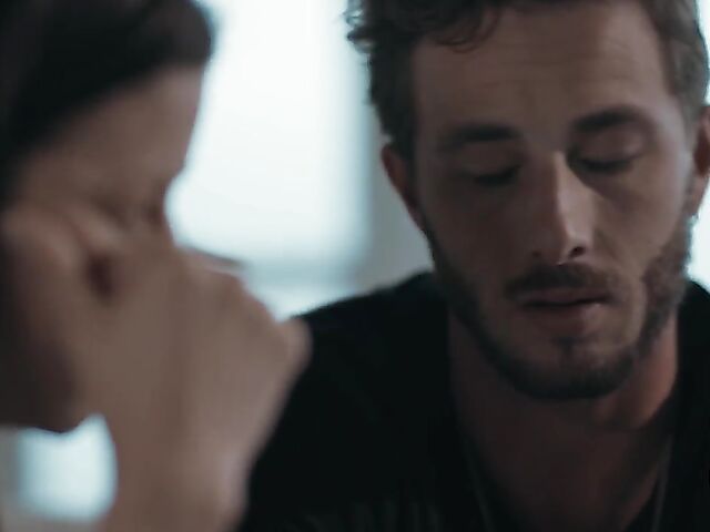 Creampie MILF fuck in the dark with London River