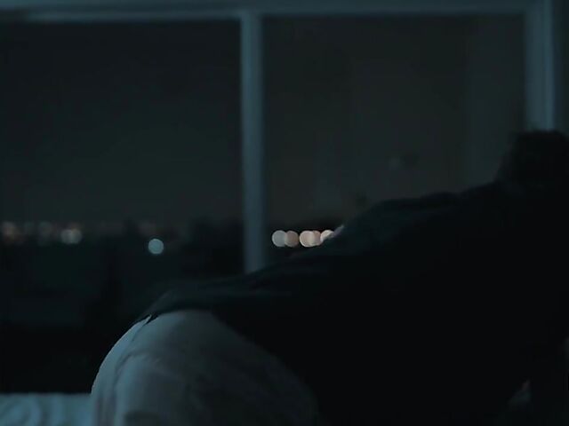 Creampie MILF fuck in the dark with London River