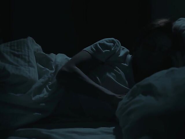 Creampie MILF fuck in the dark with London River