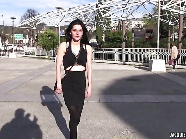 Masked French gang bang with slutty  Stephanie and Vanessa