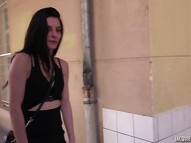 Masked French gang bang with slutty  Stephanie and Vanessa