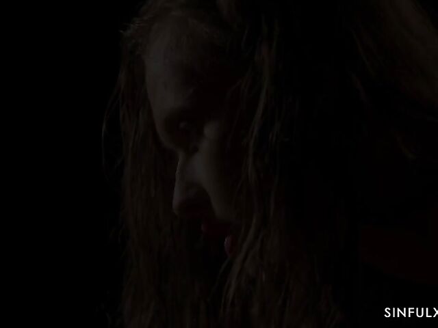 Explicit erotica sex with Stacy Cruz getting penetrated in the dark