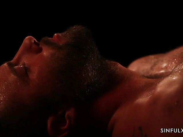 Explicit erotica sex with Stacy Cruz getting penetrated in the dark