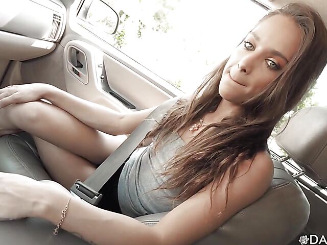 Car head and sex in the bedroom with nasty stepdaughter Uma Jolie