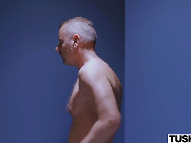 Tushy anal fan Mary Rock gets her ass ready for her boss's cock