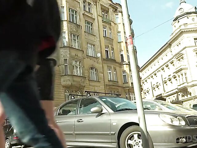 Cum eating cuckold interracial humiliation with a black cock in Cloe Del Mare's ass