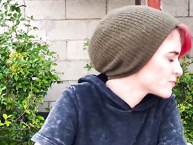 Tiny tattooed alt girl Lola Fae fucking the skater boy