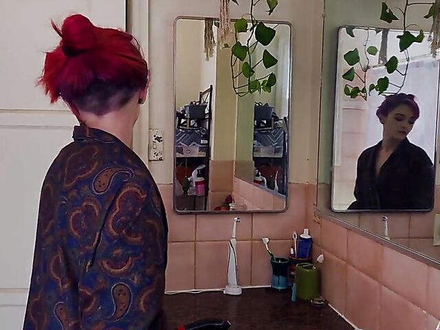 Tiny tattooed alt girl Lola Fae fucking the skater boy