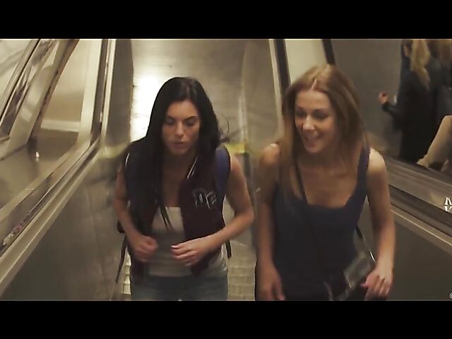 Erotic lesbian scenes from Secrets Of Prague with Alexis Crystal and Ariel Piper Fawn