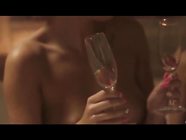 Erotic lesbian scenes from Secrets Of Prague with Alexis Crystal and Ariel Piper Fawn