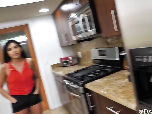 Asian POV girl Ember Snow fucks her stepdad every day