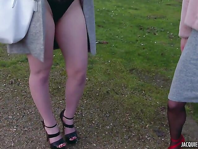 Interracial french foursome with DP featuring Agnes and Marine