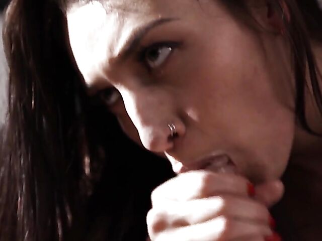 Natural brunette Bella Rolland and Derrick Pierce love hot sex