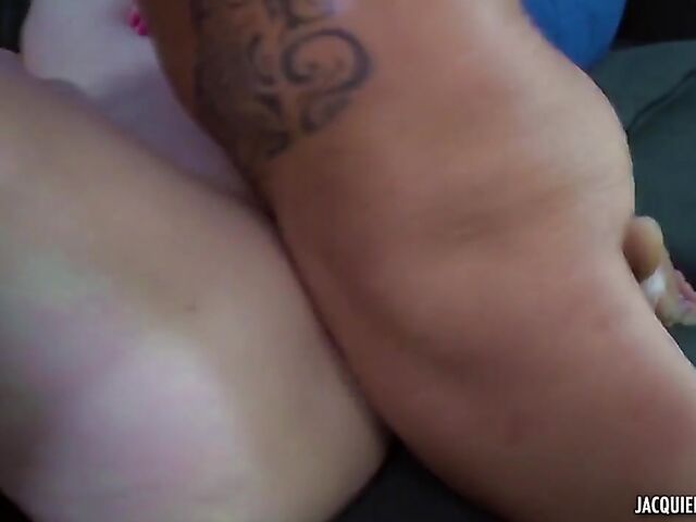 French curly slut with saggy tits Camille loves it hard