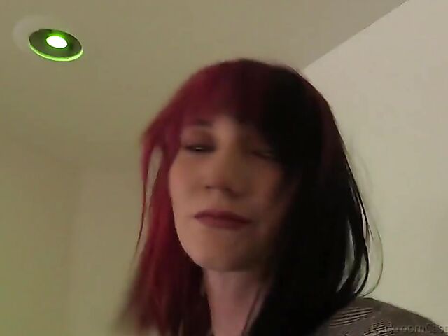 Backroom anal with a red-haired new girl called Maya