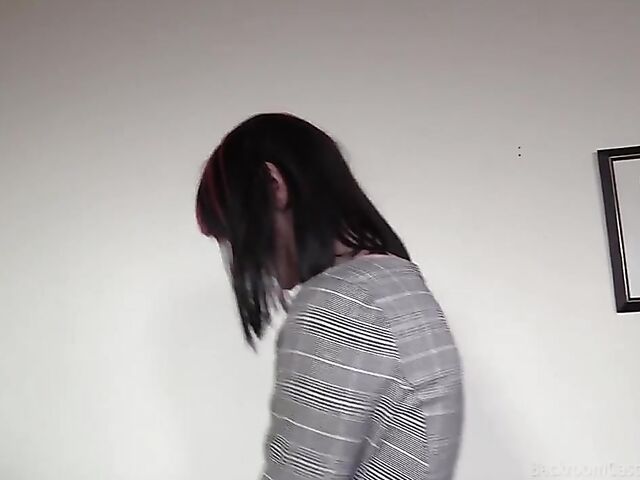 Backroom anal with a red-haired new girl called Maya