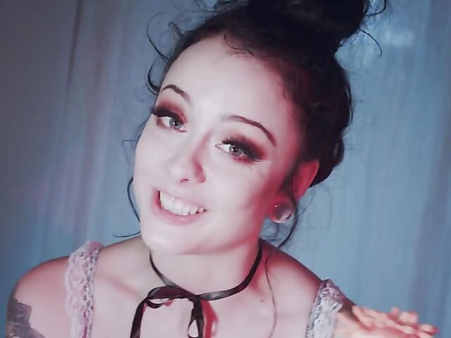 Hot maid solo and jerk off instruction to masturbate with her