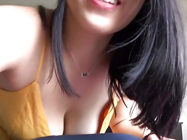 POV asian girl Mina Moon enjoys your cock in the bedroom