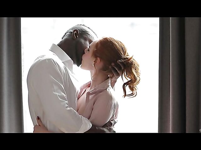 Redhead interracial fuck of a lifetime with Ella Hughes and Antonio Black