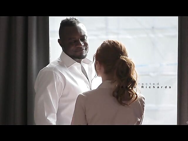 Redhead interracial fuck of a lifetime with Ella Hughes and Antonio Black