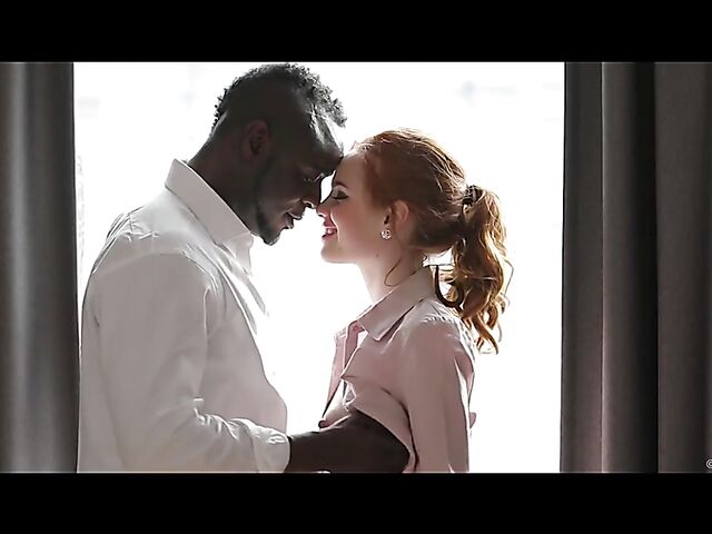 Redhead interracial fuck of a lifetime with Ella Hughes and Antonio Black