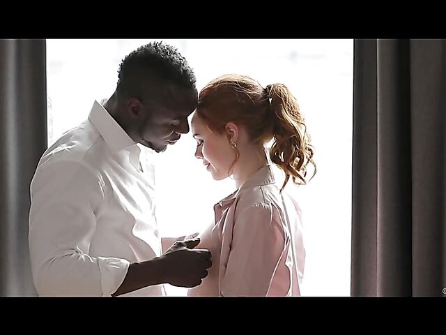 Redhead interracial fuck of a lifetime with Ella Hughes and Antonio Black