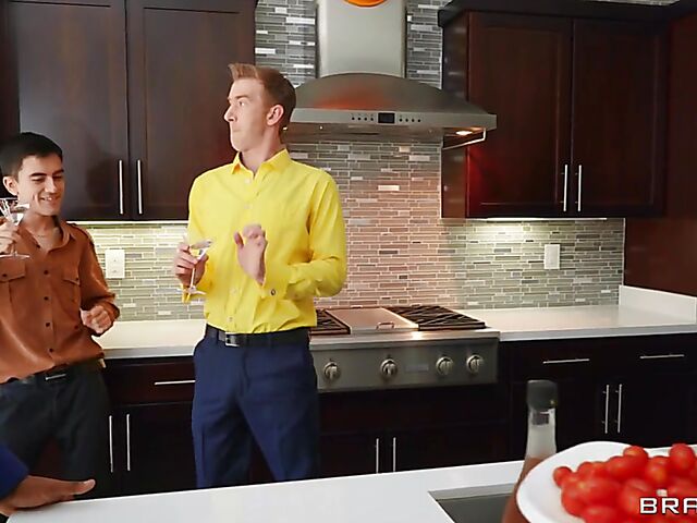 Jordi and Danny D threesome with lucky party girl Halle Hayes