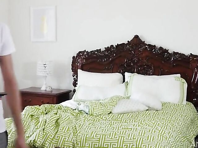 Silvia Saige - Hot milf anal fucked by her stepson in the bathroom