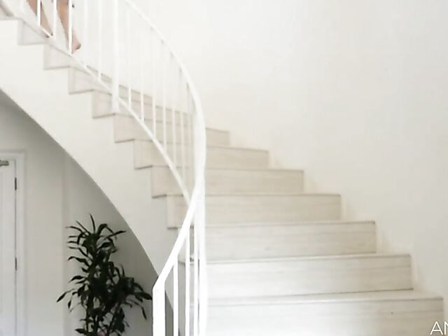 Silvia Saige - Hot milf anal fucked by her stepson in the bathroom