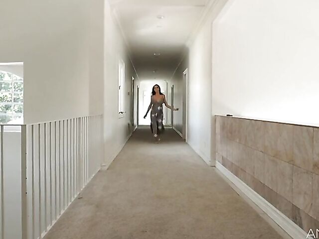 Silvia Saige - Hot milf anal fucked by her stepson in the bathroom