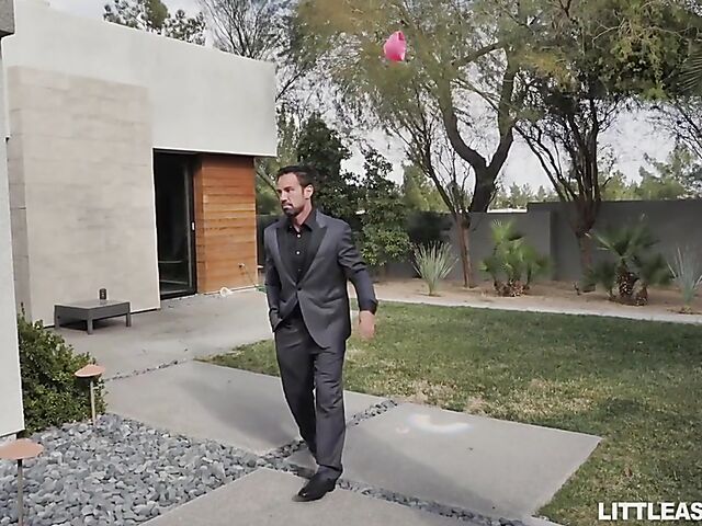 FFM strapon three-way with teen asian Elle Voneva and mistress Diamond Banks