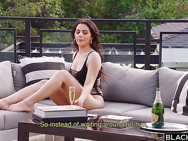 Valentina Nappi DP interracial session with 2 big black cocks