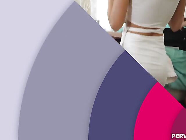 One cock for two in POV FFM 3some with Sky Pierce and Trinity St Clair