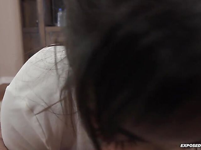 Brooklyn Gray - Flexible cheerleader POV fucked at home