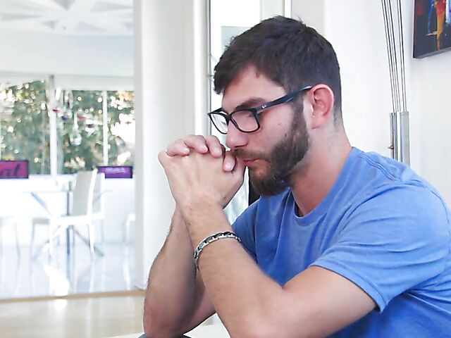 Abella Danger anal with a nerd who loves her ass so much